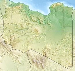 Mappa di localizzazione: Libia