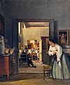 Jean Alaux: Das Atelier von Ingres in Rom 1818