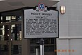 Historical marker near the site of the first Piggly Wiggly store in Memphis, Tennessee, reverse side