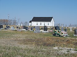 Randolph church and cemetery, 2010