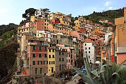 Riomaggiore látképe