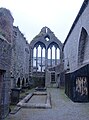 inside view of St. John's Abbey, view towards North