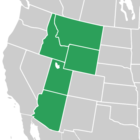 Symphyotrichum welshii distribution map