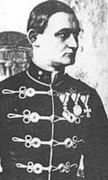 Rudolf Szepessy-Sokoll in Hussar uniform