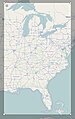 Screenshot of open Source OSM for South and Midwest region