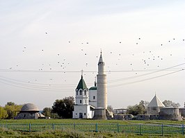 Russische kerk en moskee in Bolgar