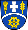 Wappen von Habach (Bayern) mit Eichenblatt[5]