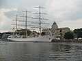 Podczas finału regat Tall Ships' Races w Szczecinie w 2007 roku