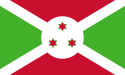 Burundi Cumhuriyeti bayrağı