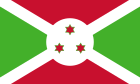 De Burundese vlag.