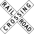 W23 Railway crossing