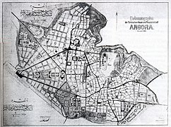 Carl Christoph Lörcher tarafından 1924 yılında hazırlanmış Ankara’nın ilk imar planı (Lörcher Planı)