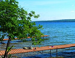 Northwestern coast of Hubbard Lake