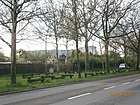 Die Ostseite der Prenzlauer Promenade in Blickrichtung stadtwärts.