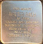 Stolperstein für Walter Bach