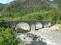 Brücke über den Fluss Orba (April 2007)