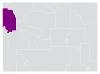 Map of the district