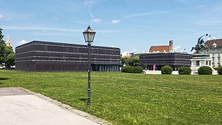 Provisorische Parlamentsgebäude am Heldenplatz