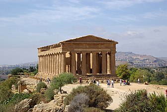 Concordia temploma, Agrigento