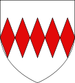 Coat of arms of the Hamal family, bastard branch of the preceding.