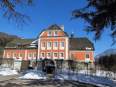 Winterliche Ansicht von Schloss Adelsheim (2010)