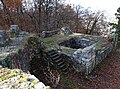 Fundament des Turmes in der Südwestecke der vorderen Ruine Wartenberg