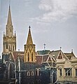 Immaculate Conception Catholic Church near Hawthorn town hall