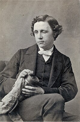 Lewis Carroll Portret door fotograaf Oscar Gustave Rejlander (1883)