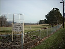 Township municipal complex in Nisbet