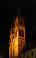 St.-Aegidien-Kirche in Oschatz bei Nacht