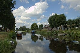 De Nieuwe Vaart bij Terwispel