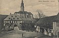 Blick vom Vorhof zum Schluss um 1900