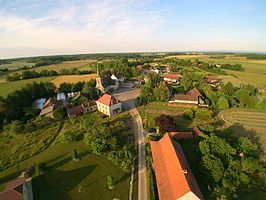 Gezicht op Mouthier-en-Bresse