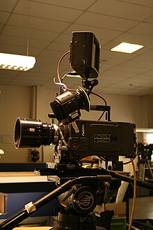 A photograph of an Arri Alexa digital motion picture camera system