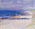 Beach with Five Piers at Domburg, Piet Mondriaan, 1909