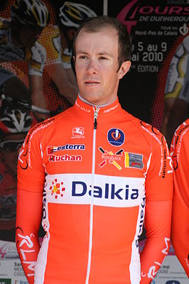 Clément Lhotellerie tijdens de Vierdaagse van Duinkerke 2010