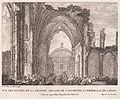 Jean-Noël Chevron, Ruine der Kathedrale (Arkaden)