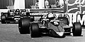 Hunt im WR7 hinter Niki Lauda bei seinem letzten Grand Prix, Monaco, 1979