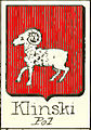 Wappen der Familie von Rautenberg-Klinski (Rietstap)