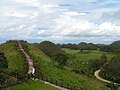 A view of the Chocolate Hills at Sagbayan Peak