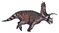 Life restoration of Titanoceratops ouranos