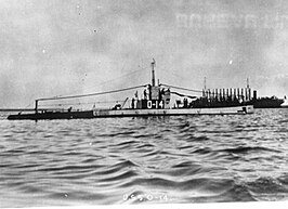 USS O-14 omstreeks 1924