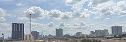 Skyline of Wangsa Maju from the LRT Station