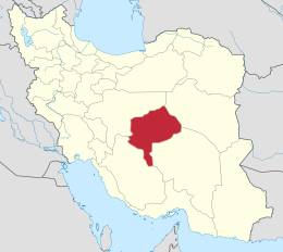 Provincia di Yazd – Localizzazione