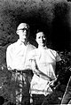 Zhou and wife in 1953