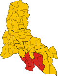 Location of Kampong Rou District