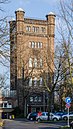 Hebeturm des ehemaligen Trajekts Ruhrort–Homberg