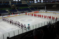 Aufstellung der Mannschaften aus Deutschland und Belarus bei der U20-Junioren-Weltmeisterschaft der Division IA 2012