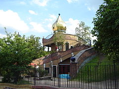 Hundertwasser-Kindertagesstätte in Frankfurt-Heddernheim