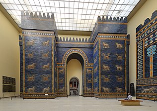 Reconstruction of the Ishtar Gate, Pergamon Museum, Berlin, Germany, unknown architect, c.605-539 BC[31]